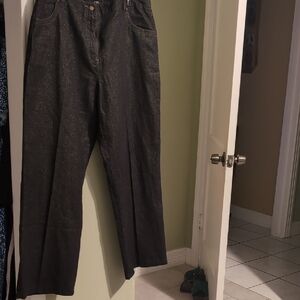 Wide Leg Black Pants